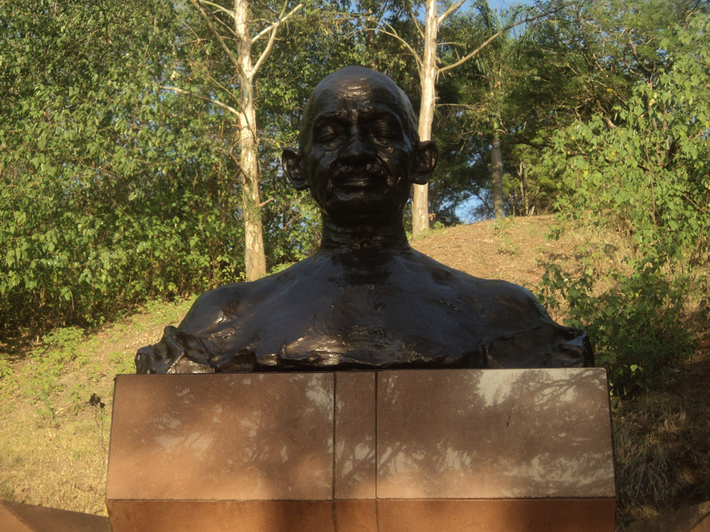 Gandhi Statute Source of the Nile